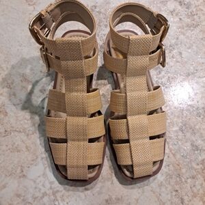 Sam Edelman Dawn Ankle Buckle Sandals Likenew Women's Size 9